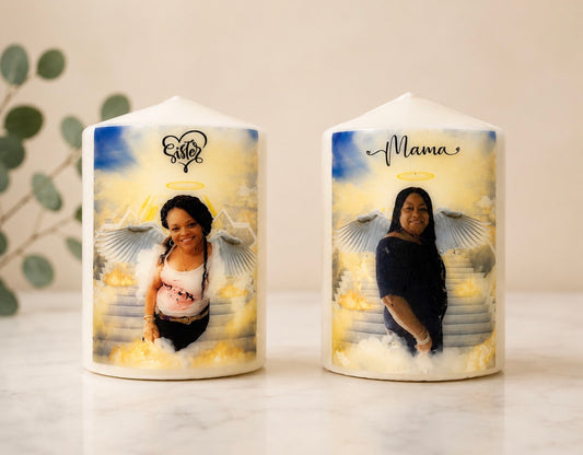 Personalized Photo Candles