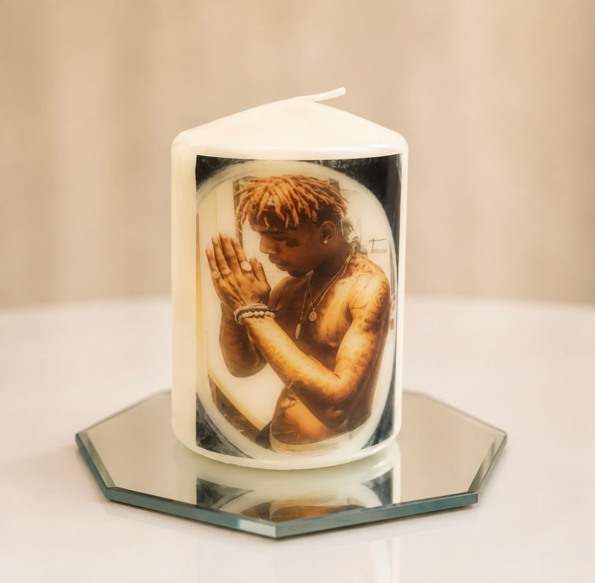 Personalized Photo Candles
