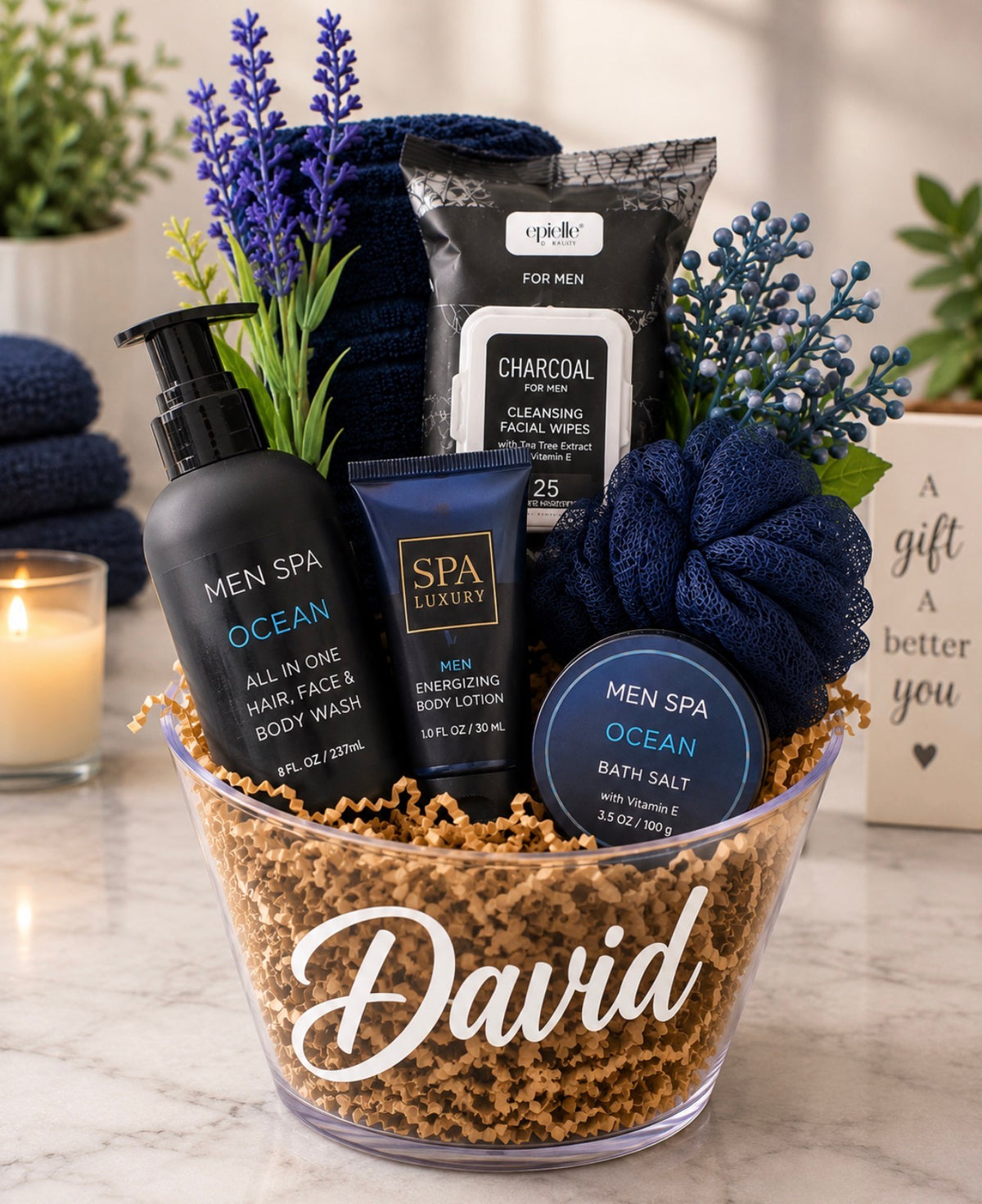 Mini Spa gift basket