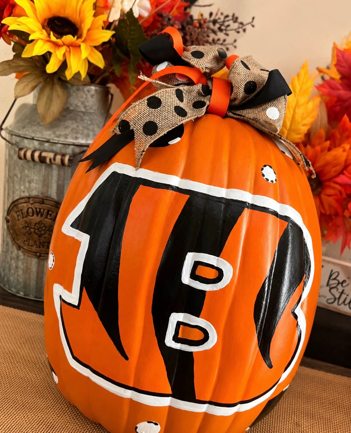 Hand Painted Pumpkin 🎃