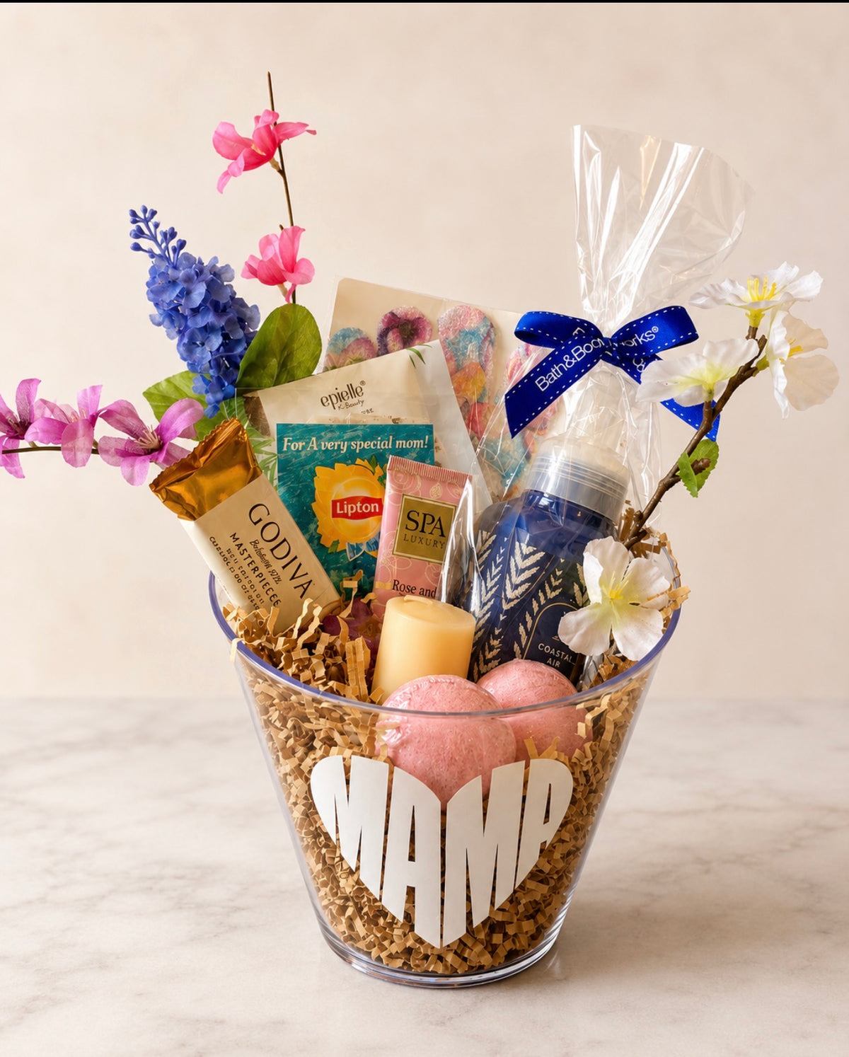 Mini Spa gift basket