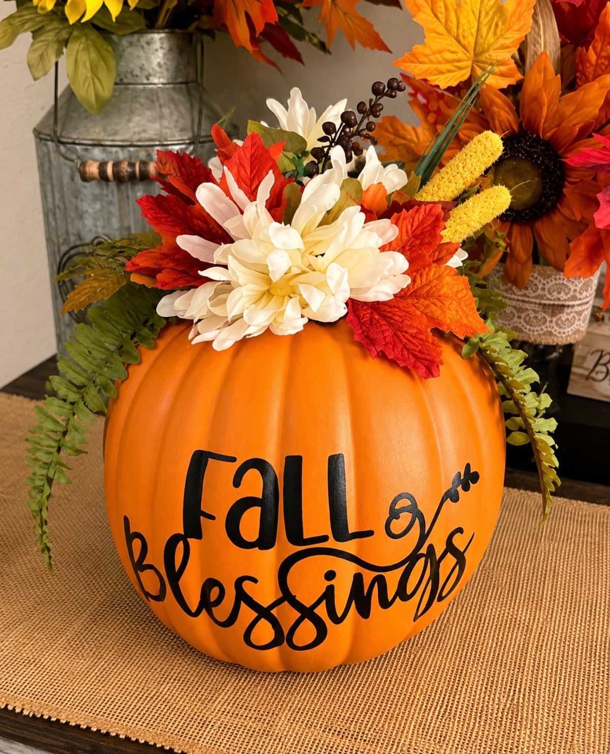 Hand Painted Pumpkin 🎃