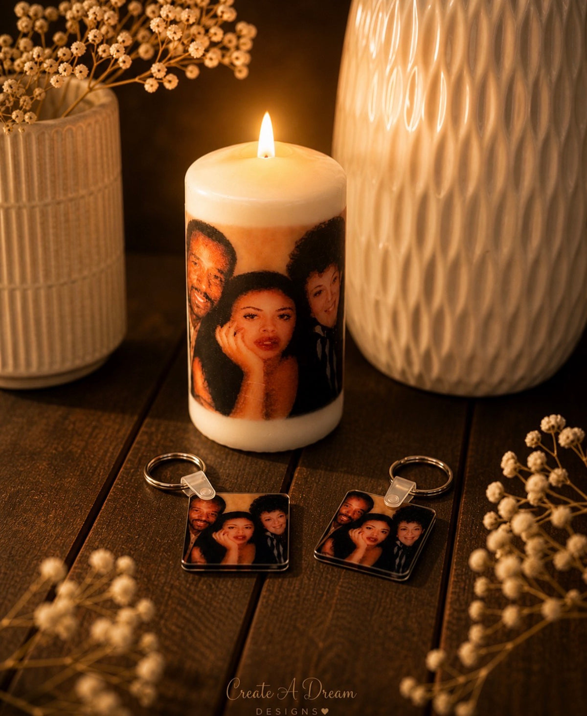 Personalized Photo Candles