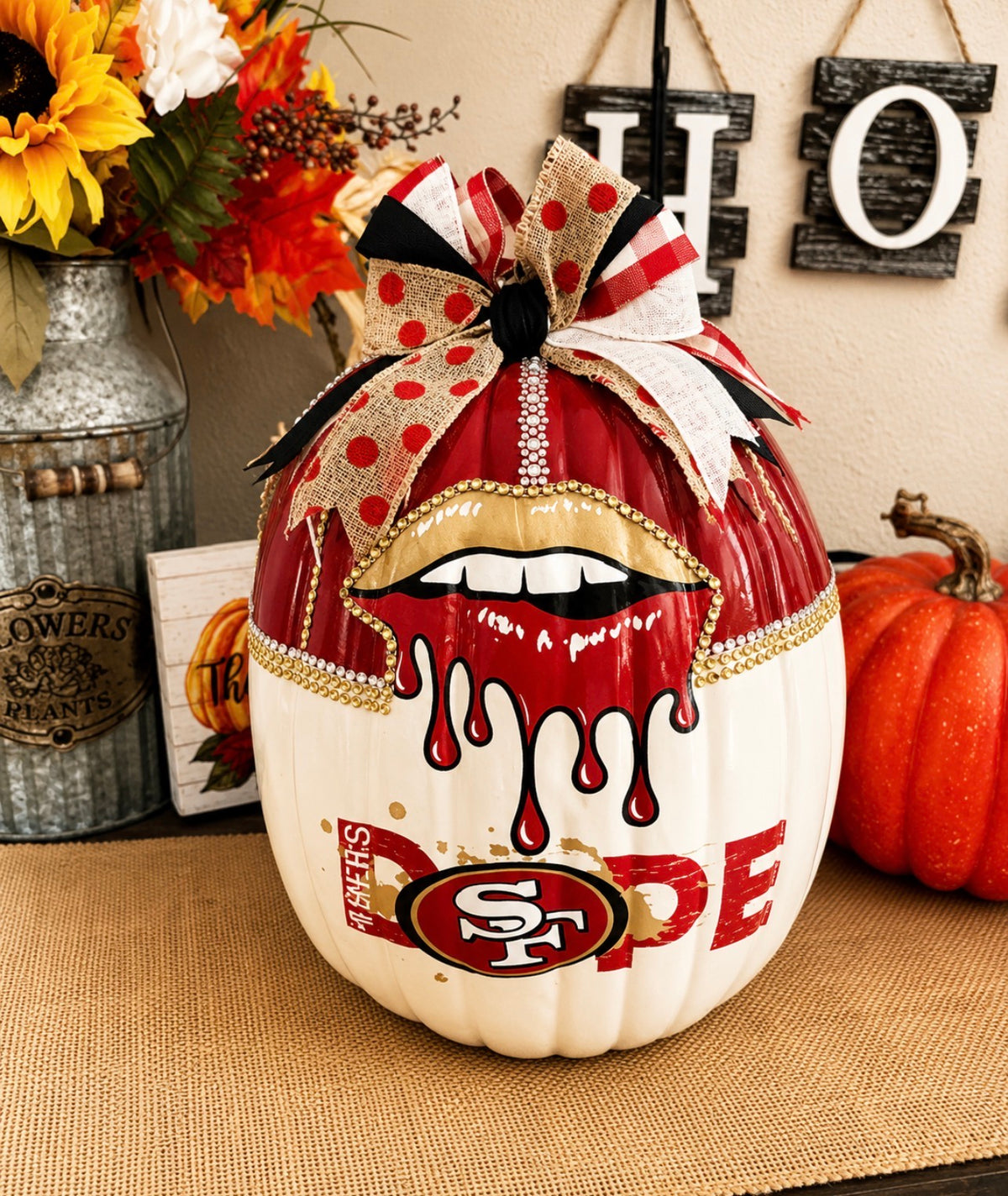 Hand Painted Pumpkin 🎃