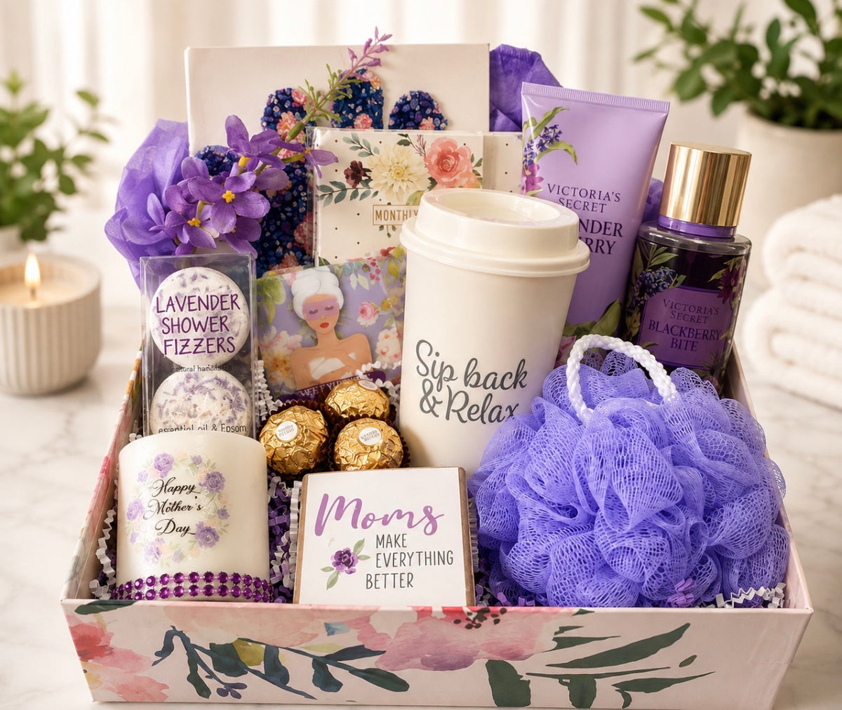Deluxe Spa Gift Basket