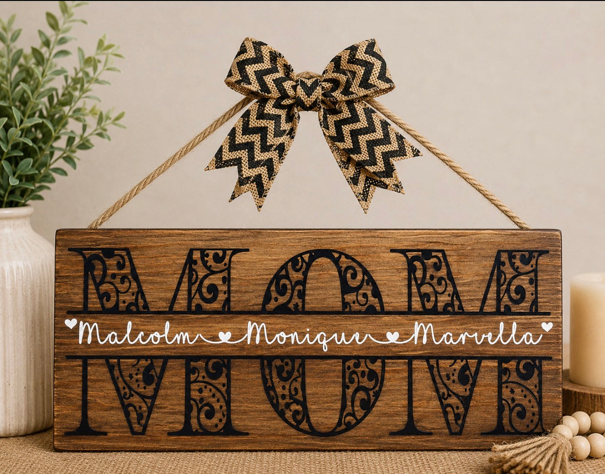 Rustic Wooden sign