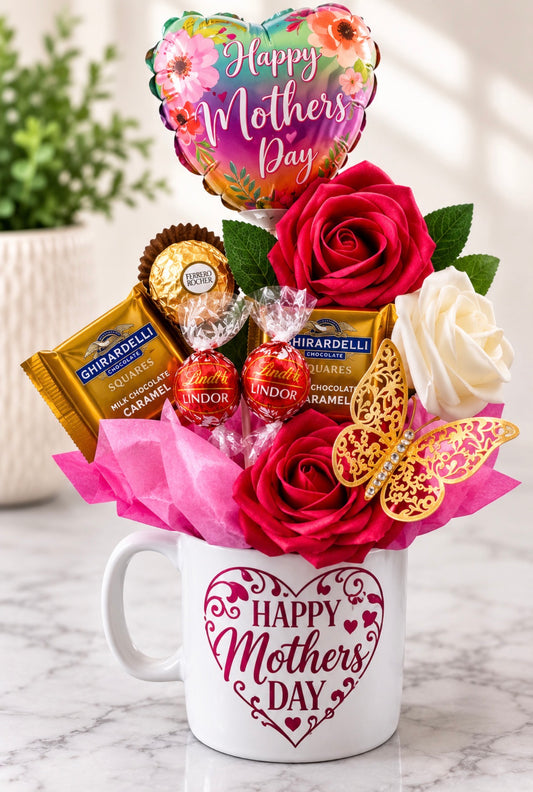 Mini mug bouquet