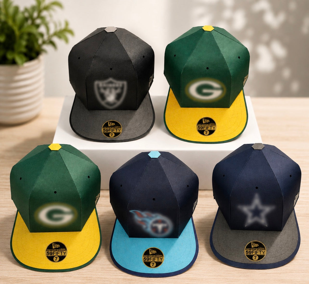 Paper Crafted Hat Gift Box