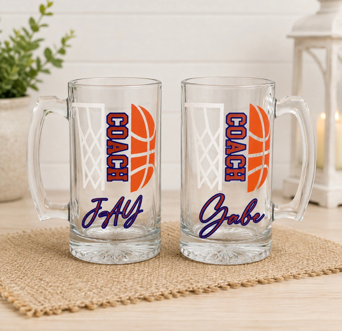 Personalized Glass Mug Gift