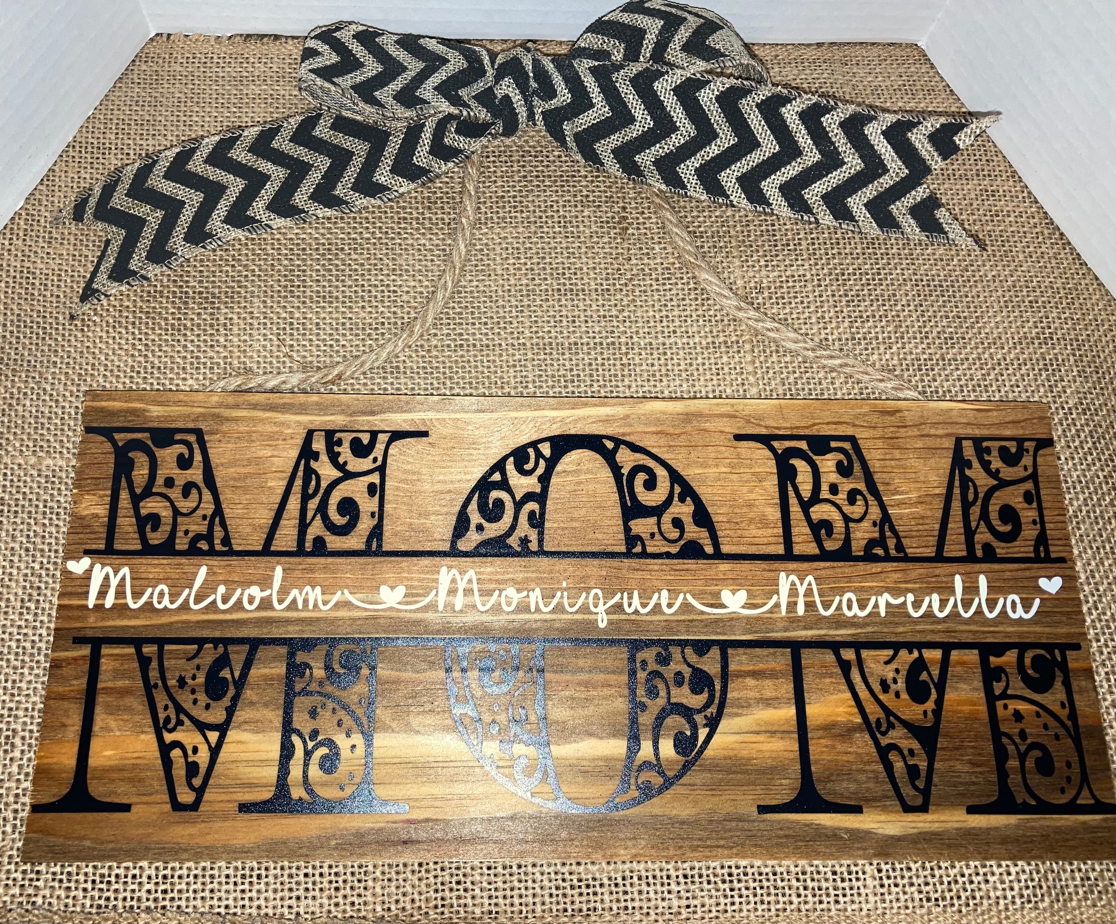 Rustic Wooden sign