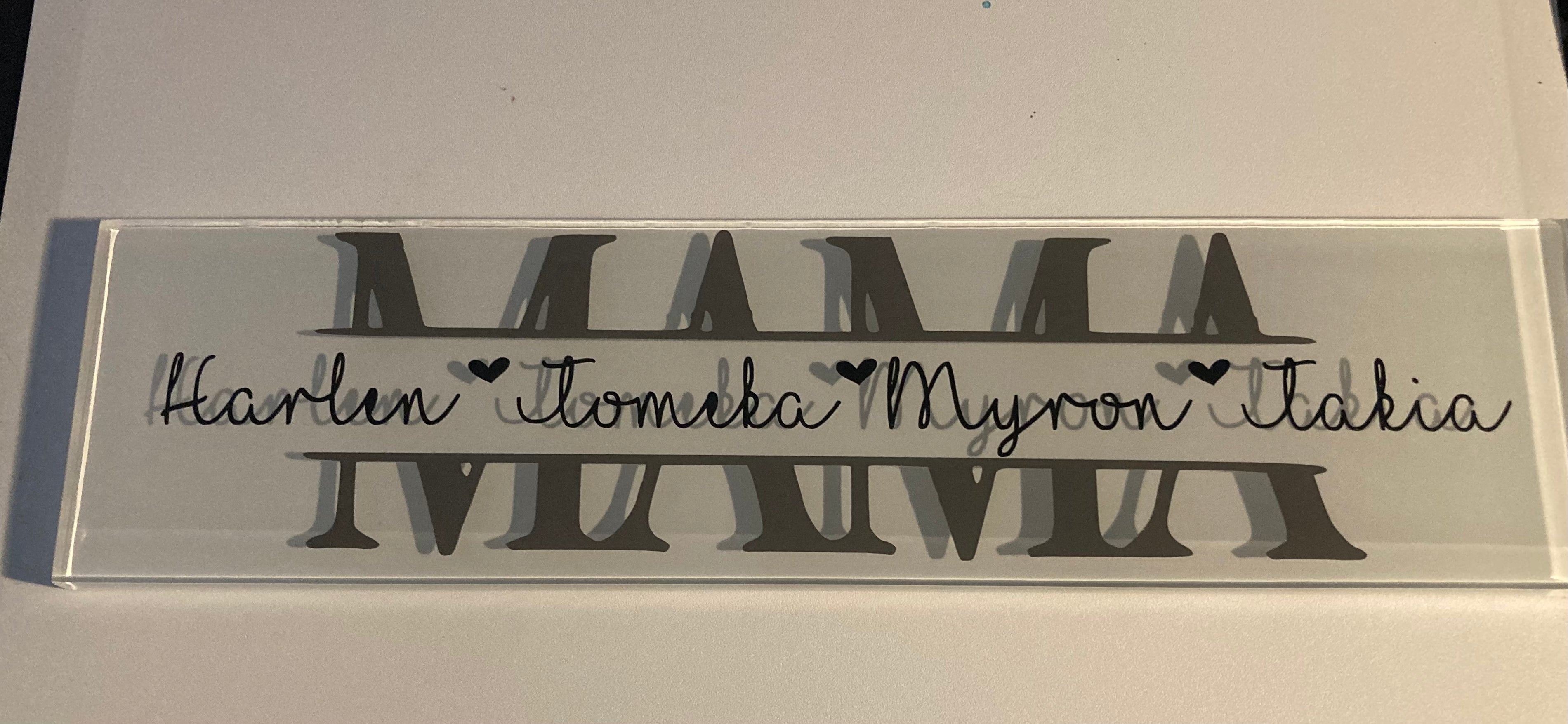 Custom Name Tiles