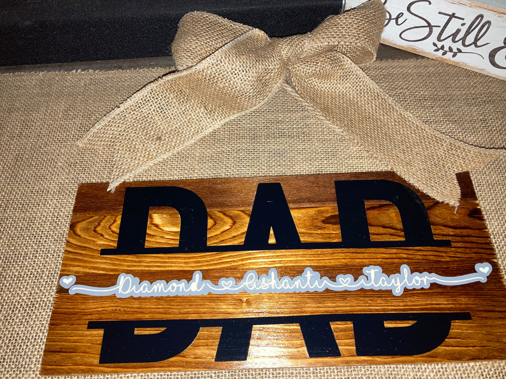 Rustic Wooden sign
