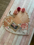 Sweet Expressions Wooden Heart Sign
