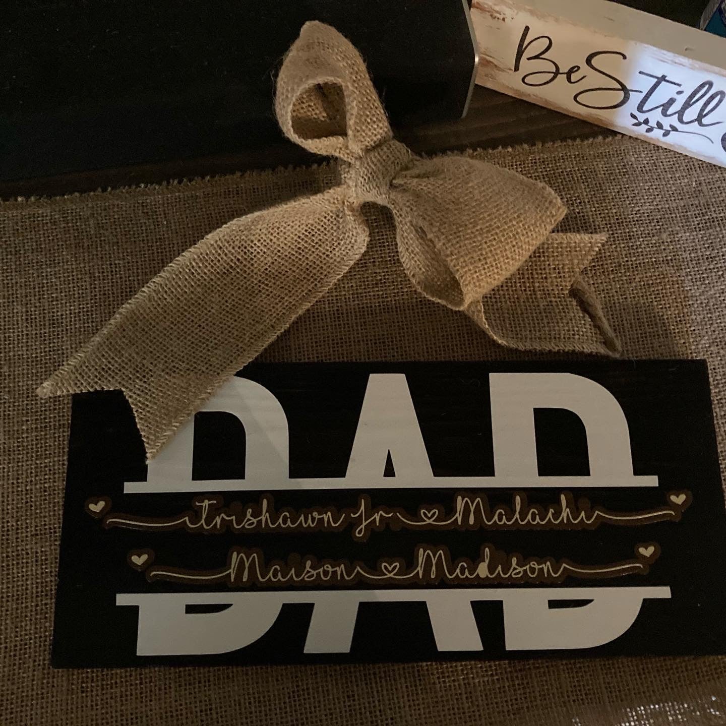 Rustic Wooden sign