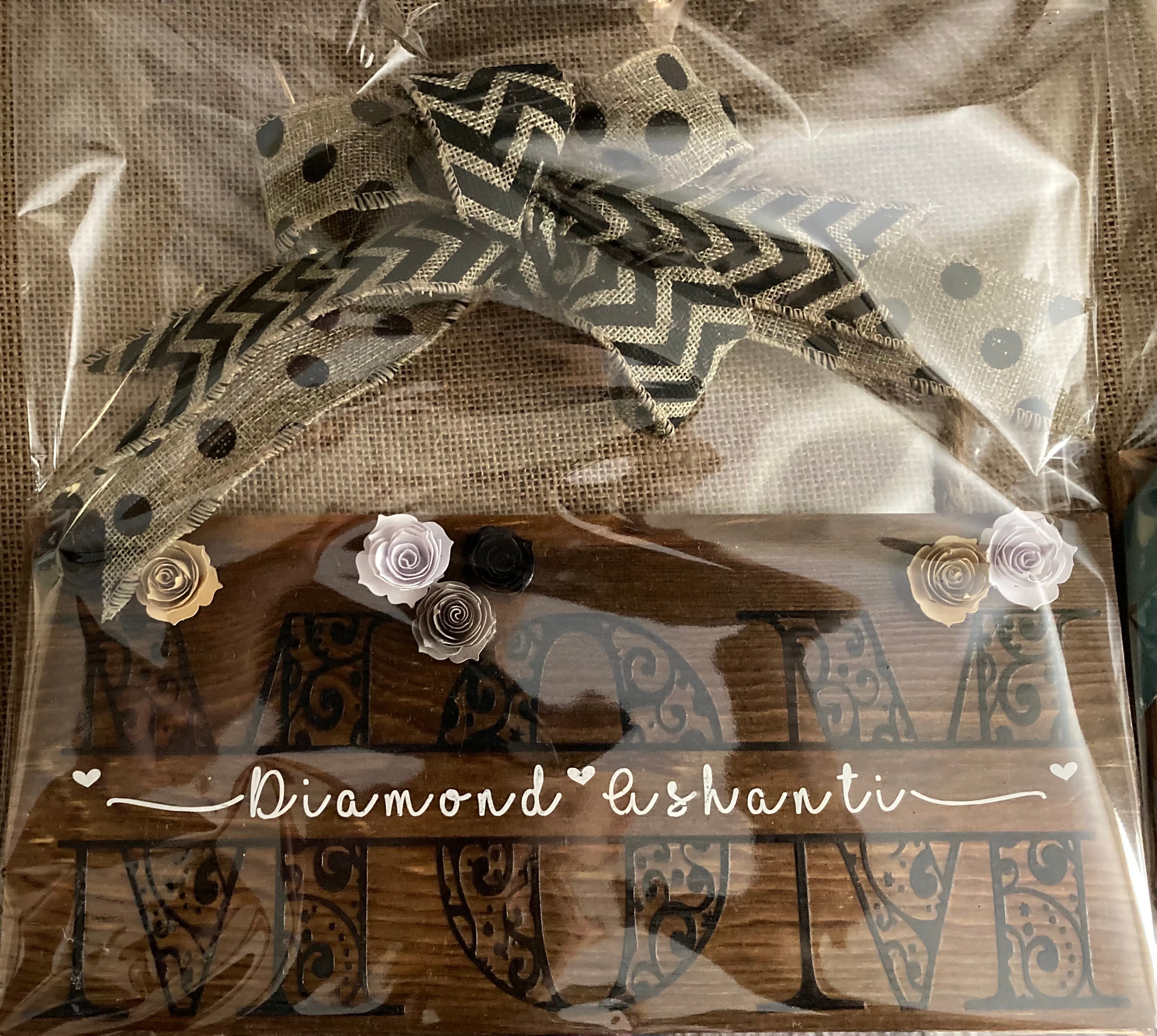 Rustic Wooden sign